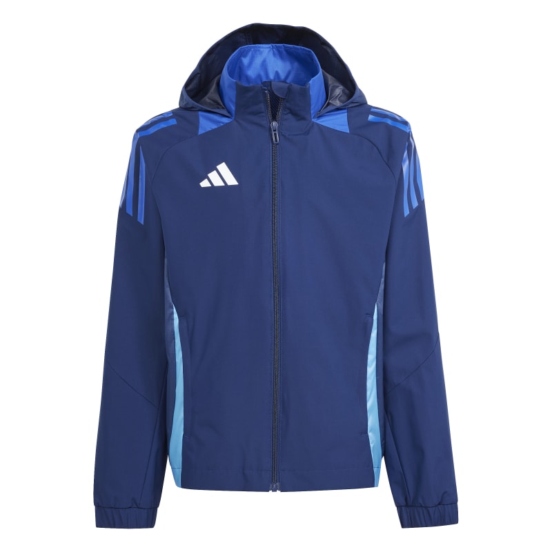 adidas Tiro 24 Competition Allwetterjacke Kinder - blau