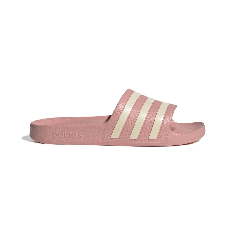 adidas Adilette Aqua Badelatschen - rosa/weiß