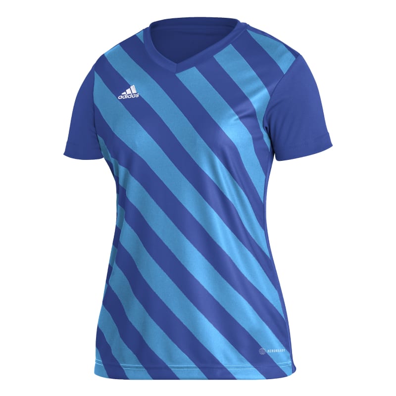 adidas Entrada 22 Graphic Trikot Damen - blau