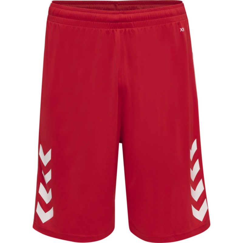 hummel Core XK Basketball Shorts Herren - rot/weiß