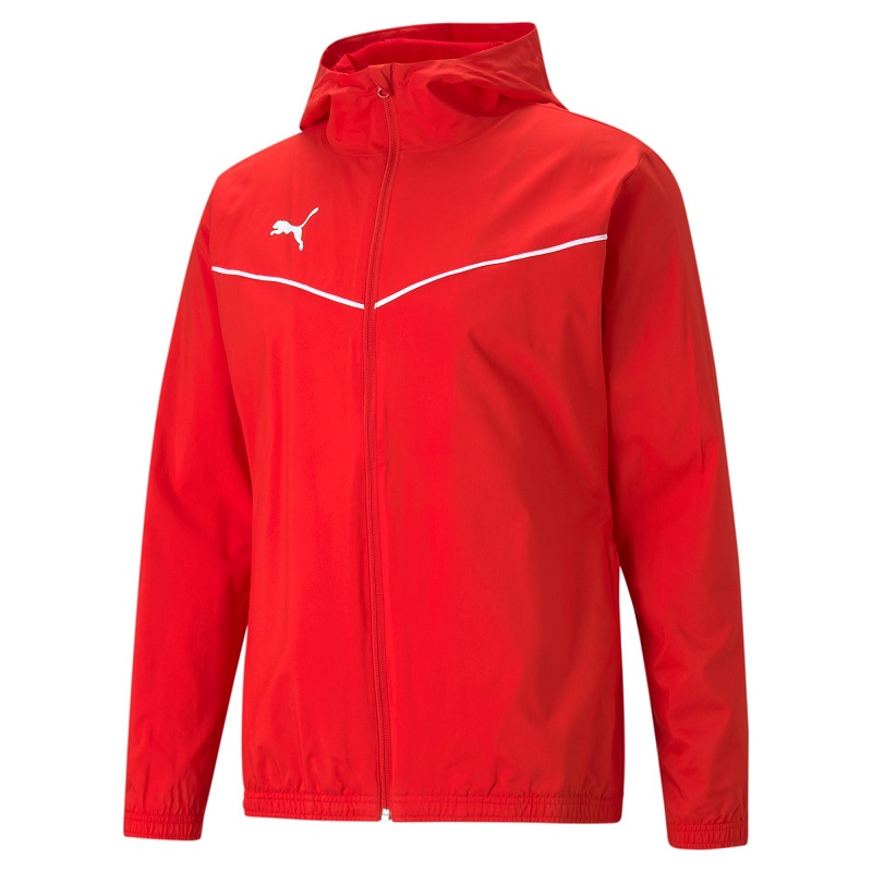 Puma teamRISE Allwetterjacke Herren - rot