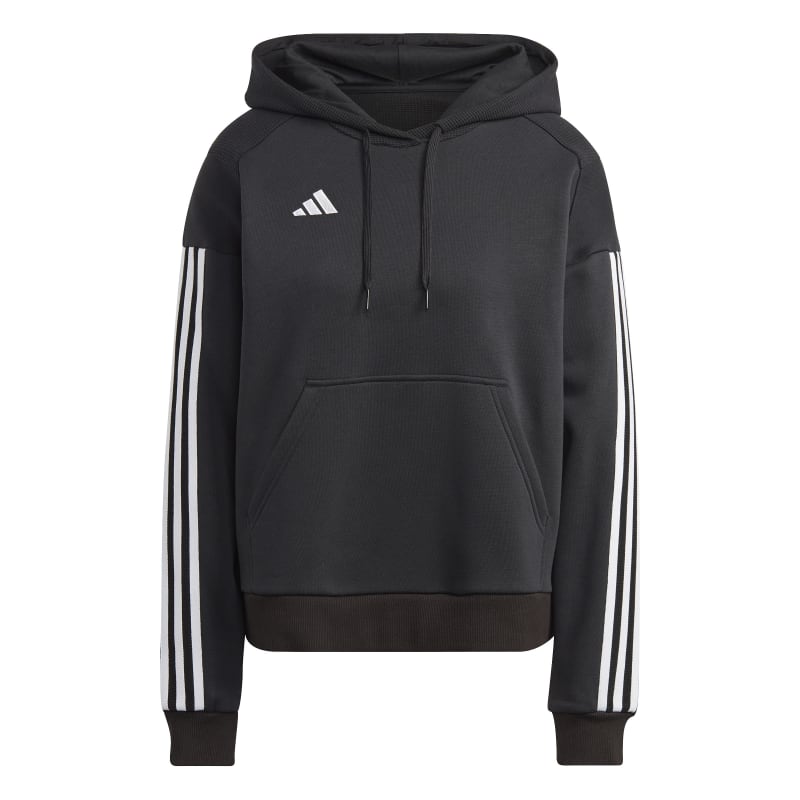 adidas Tiro 23 Competition Hoodie Damen - schwarz/weiß