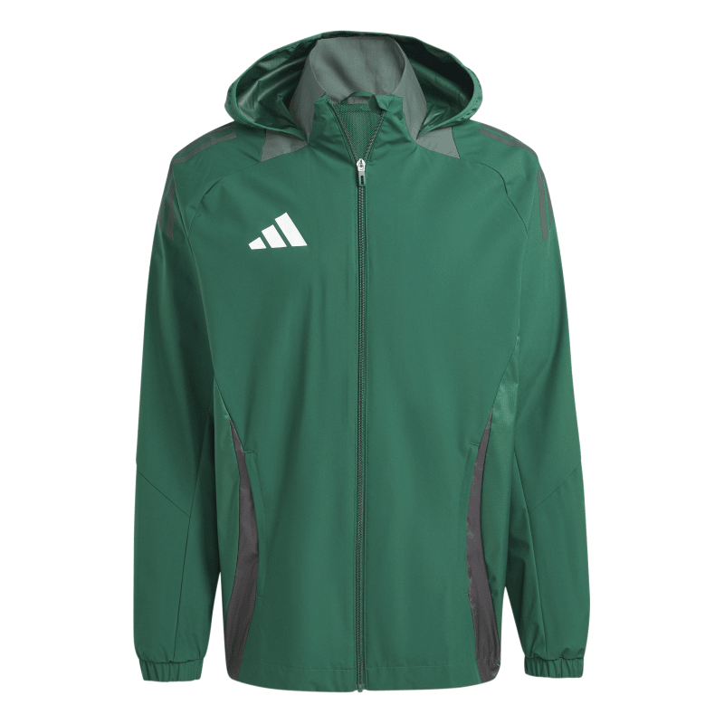 adidas Tiro 24 Competition Allwetterjacke Herren - grün/grau