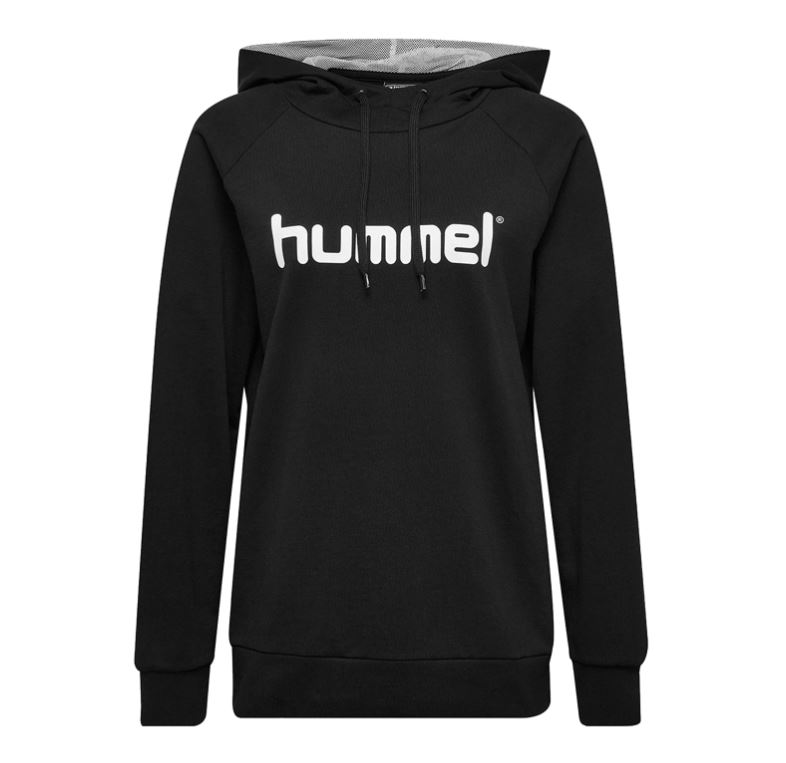 hummel GO Cotton Hoodie Damen - schwarz