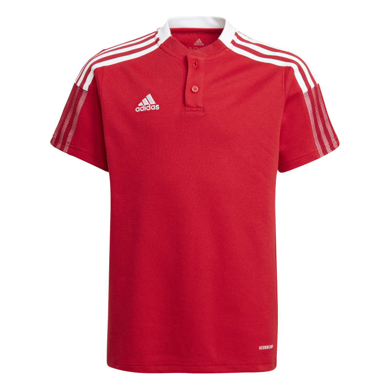 adidas Tiro 21 Poloshirt Kinder - rot