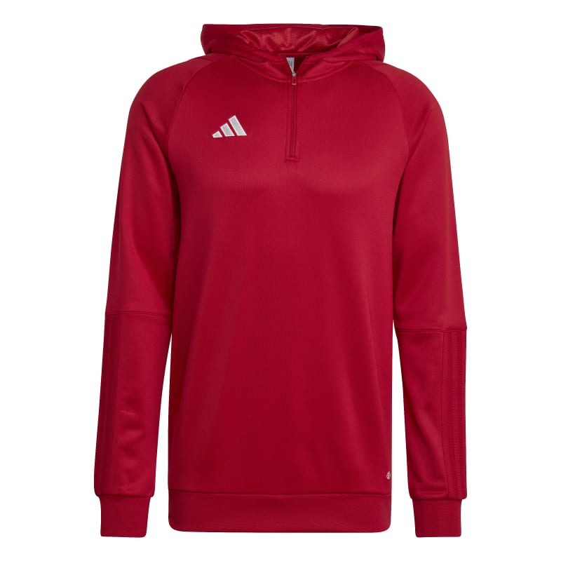 adidas Tiro 23 Competition Half-Zip Hoodie Herren - rot