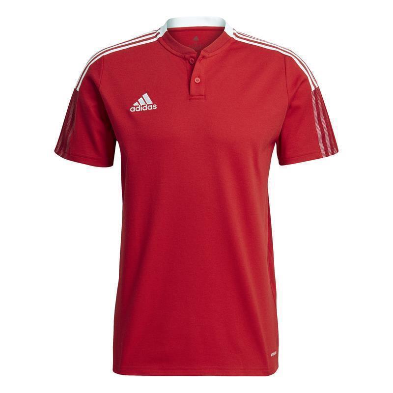 adidas Tiro 21 Poloshirt Herren - rot