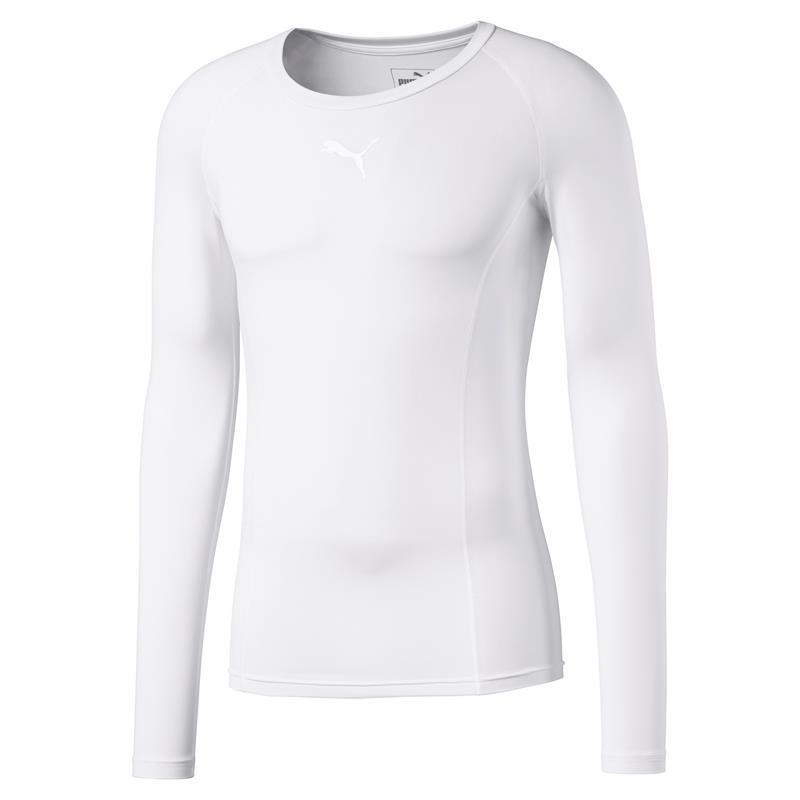 Puma Liga Baselayer Langarm Shirt Herren - weiß