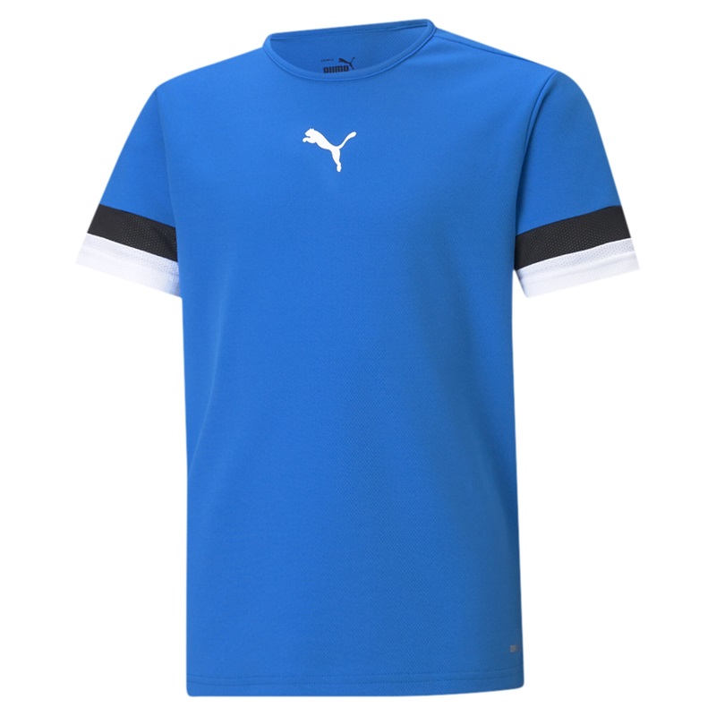 Puma teamRISE Trikot Kinder - blau/weiß/schwarz