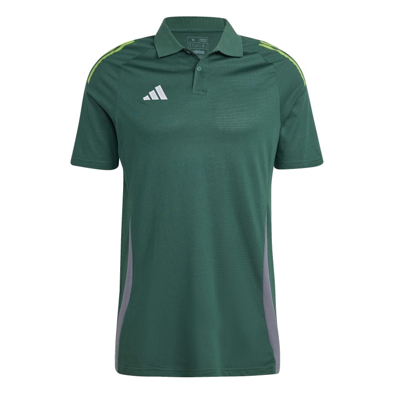 adidas Tiro 24 Competition Poloshirt Herren - grün/grau