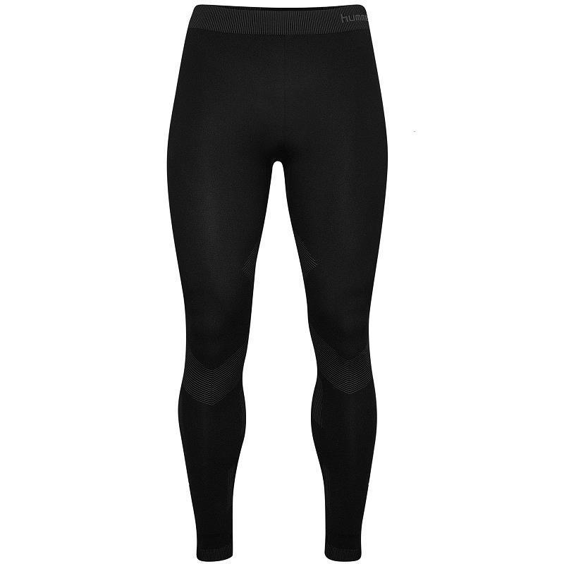 hummel First Seamless Leggings Herren - schwarz