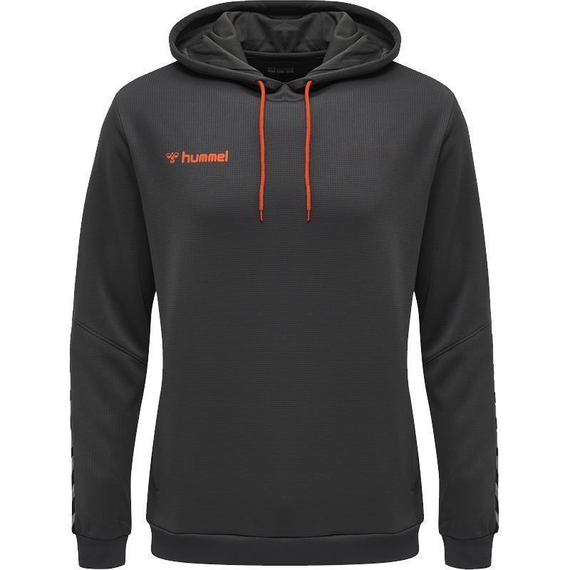 hummel Authentic Hoodie Kinder - grau/orange