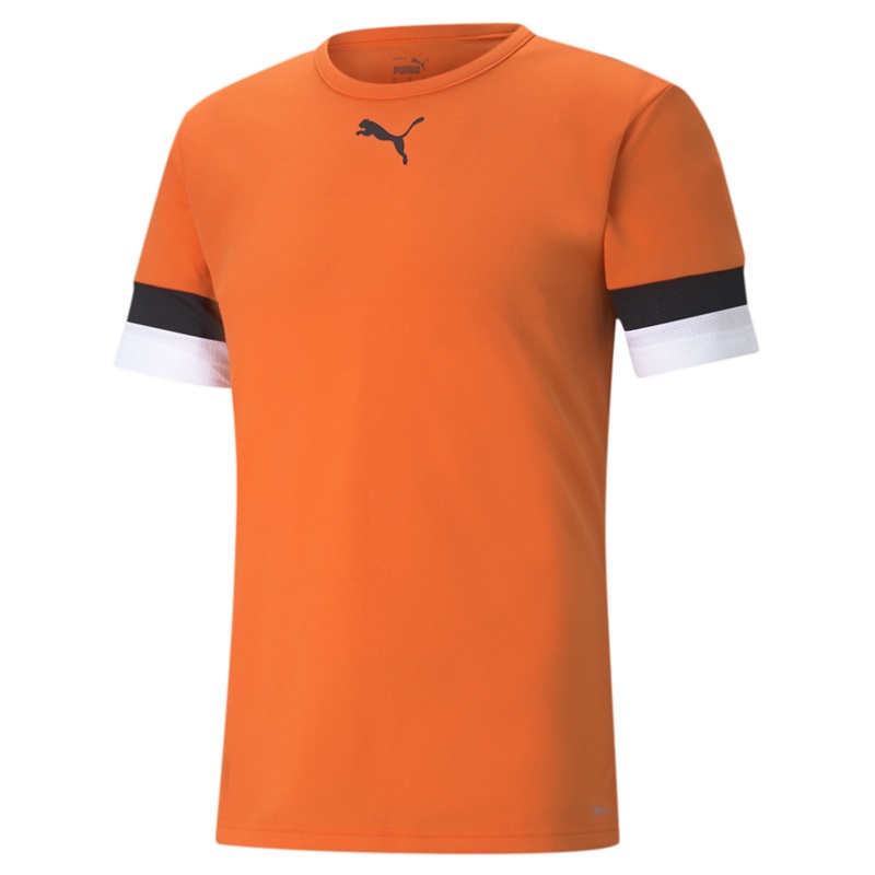 Puma teamRISE Trikot Herren - orange/schwarz/weiß