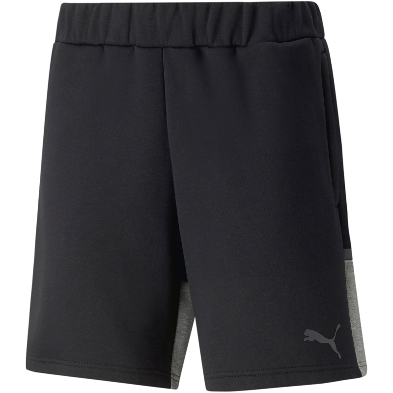 Puma teamCUP Casuals Shorts Herren - schwarz/grau