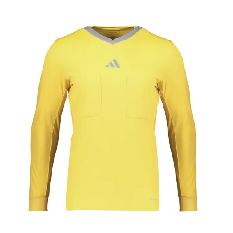 adidas Referee 22 Schiedsrichter Trikot Langarm Herren - gelb