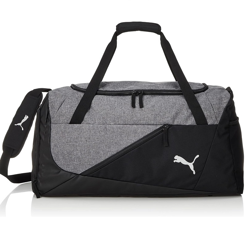 Puma teamFINAL Sporttasche M - schwarz/grau