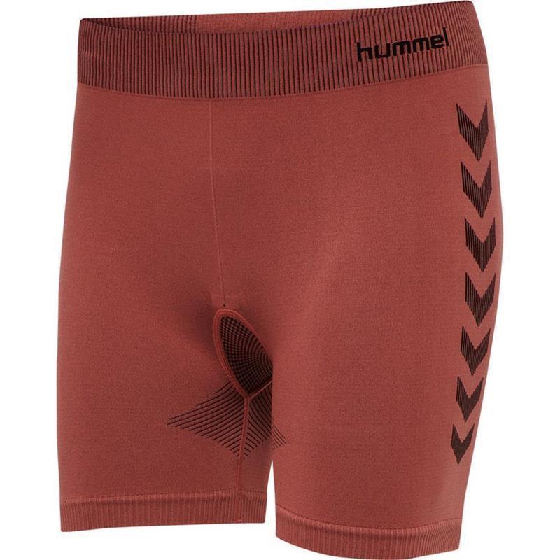 hummel First Seamless Short Damen - rot