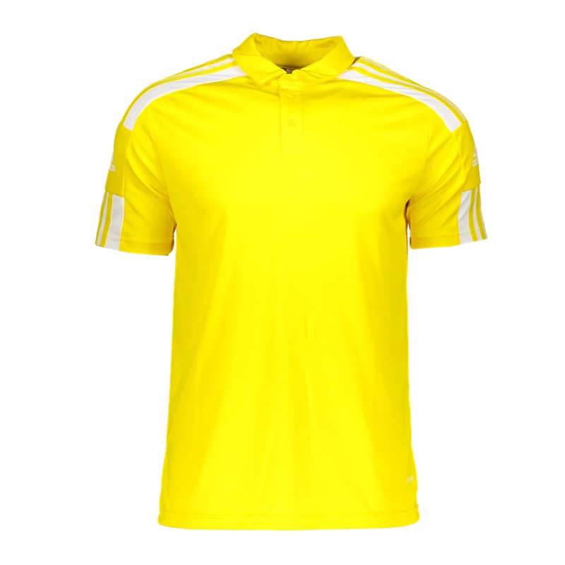 adidas Squadra 21 Poloshirt Herren - gelb/weiß